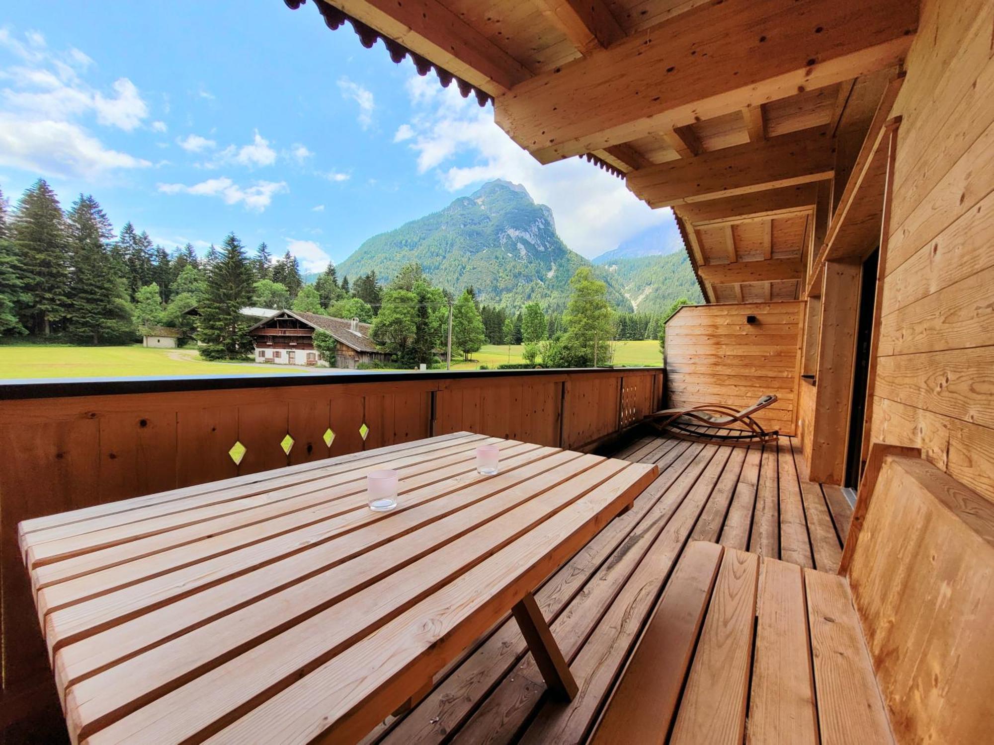 Alpenchalet Im Leutaschtal מראה חיצוני תמונה